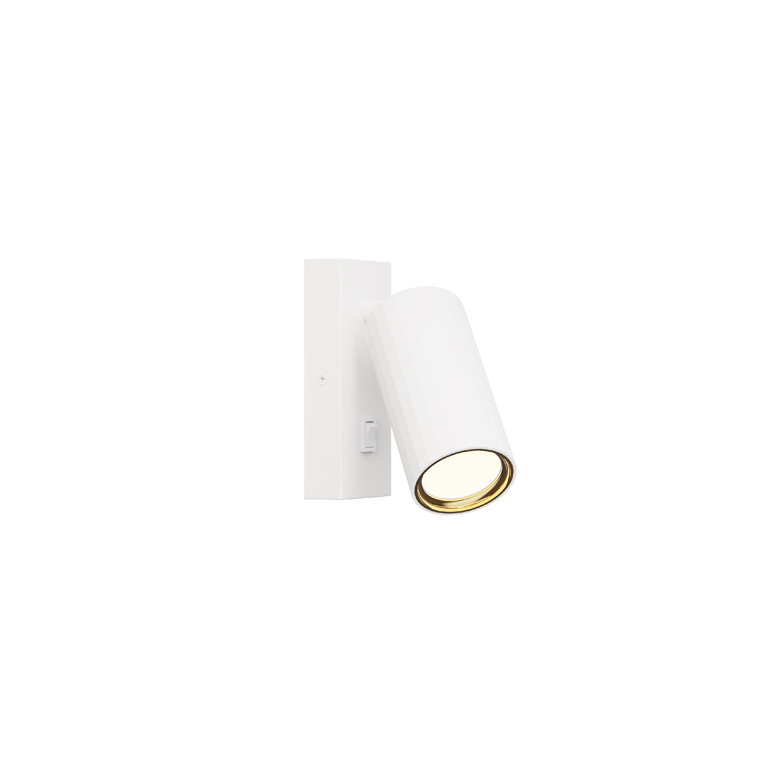 white gu10 wall light