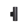 2*GU10 wall light aluminum body upward and downward light