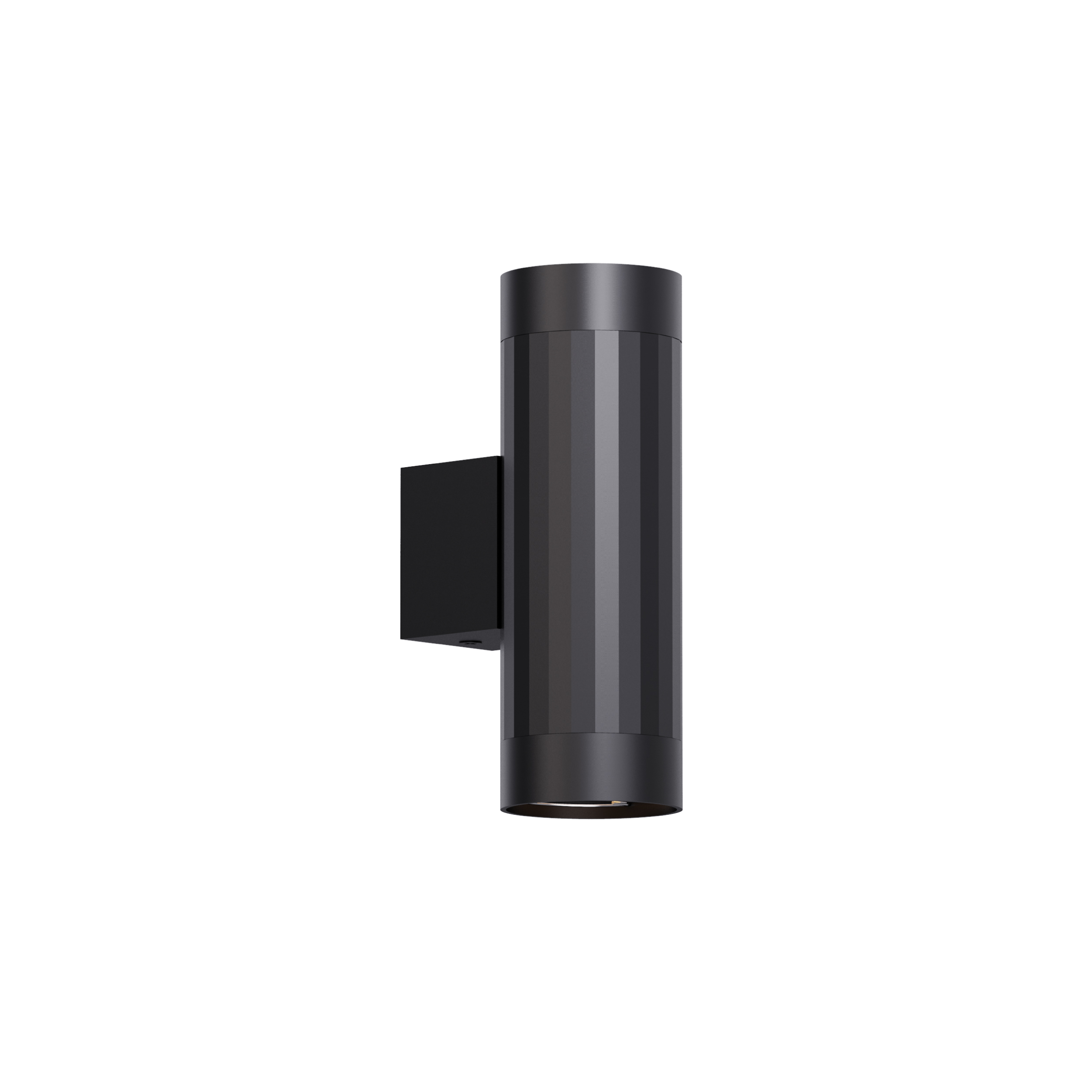 2*GU10 wall light aluminum body upward and downward light