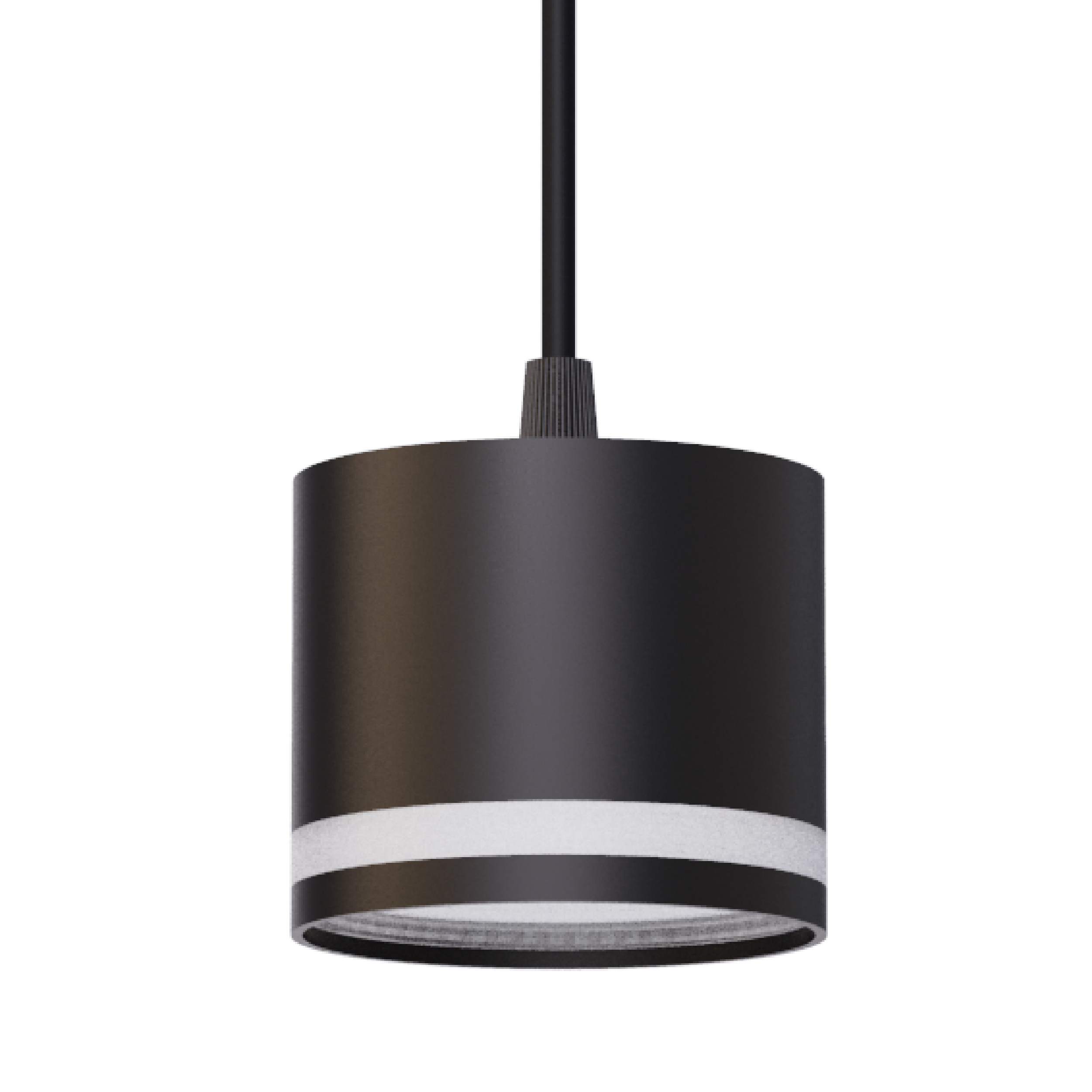 black arcylic gx53 down light