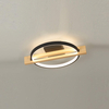 One round circle led wood ceiling light