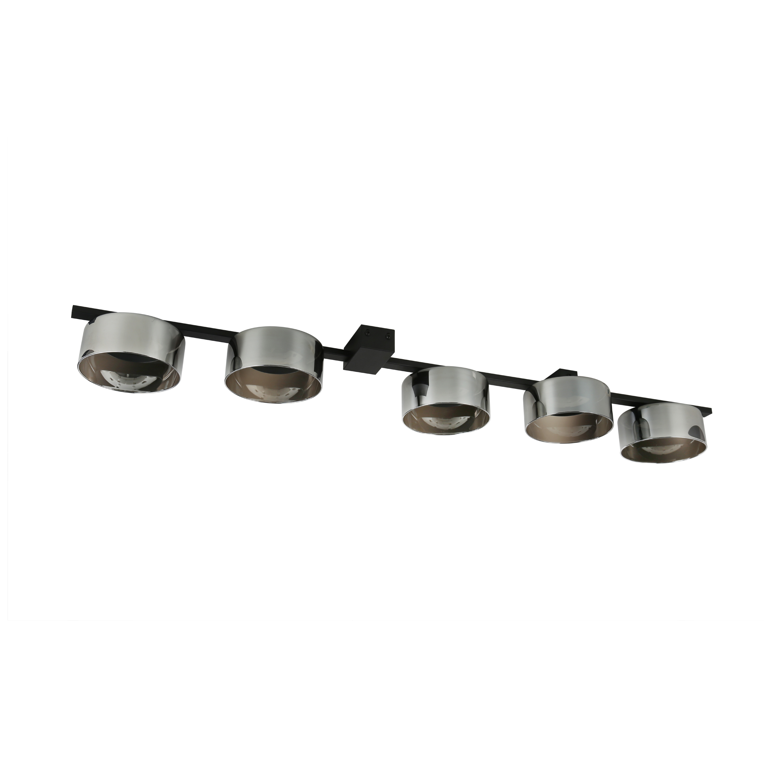 5 gx53 socket glass cover ceiling decorative light