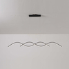 LED Twisted Strip Pendant Lamp