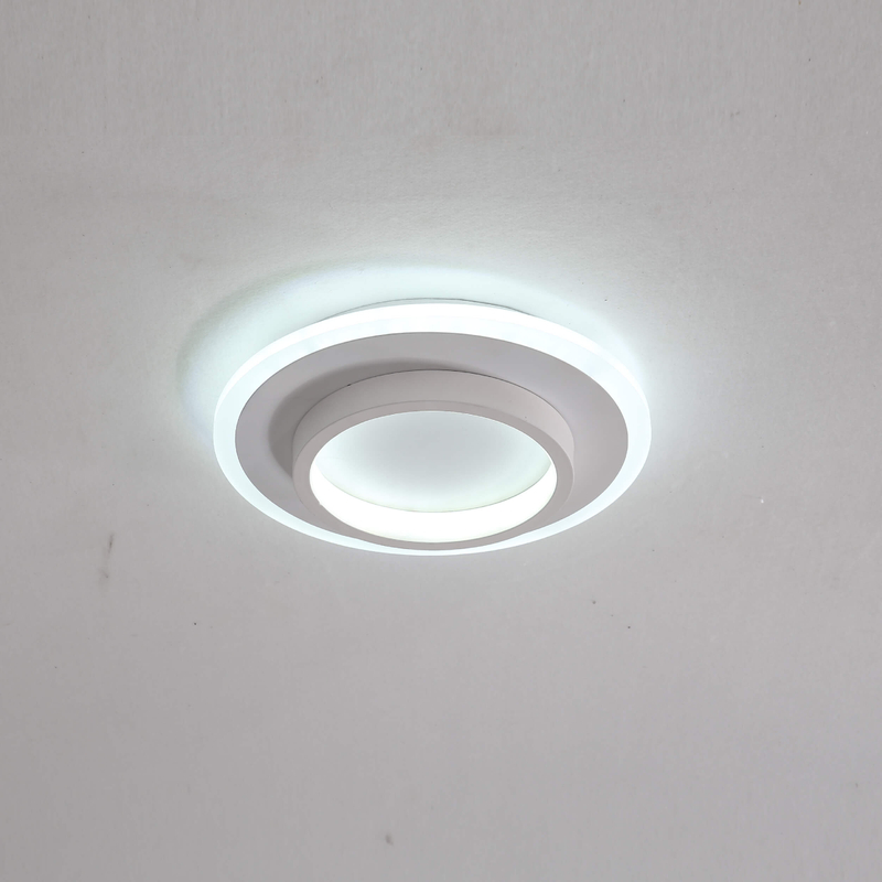 round with white boby led ceiling light