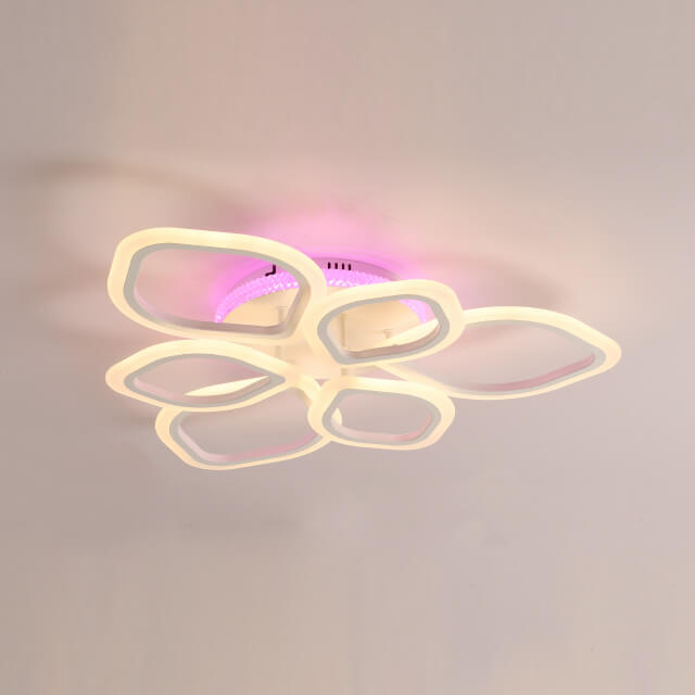 Tree shape LED ceiling light