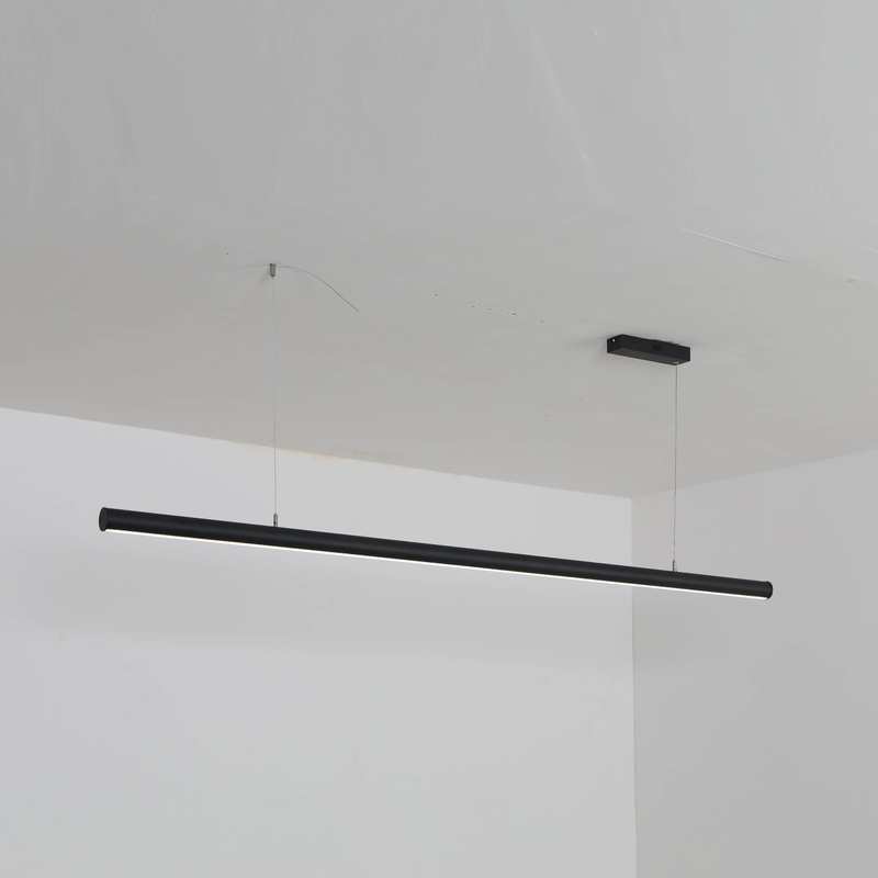 Dimmable Hanging Kitchen Lights - Minimalist black cord suspension system with glare-free 4000K illumination