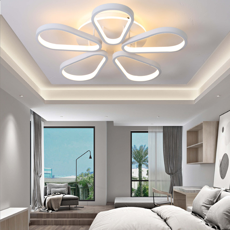 Petal type LED ceiling light