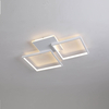 Square Stylish Flush Mount Ceiling Lamp