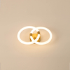 Minimalist Gold Circle Pendant Light 
