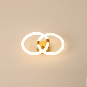 Minimalist Gold Circle Pendant Light 