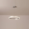 sliver color led pendant light