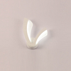 Sculptural Ceiling Light Featuring Delicate Petal-Like Arms