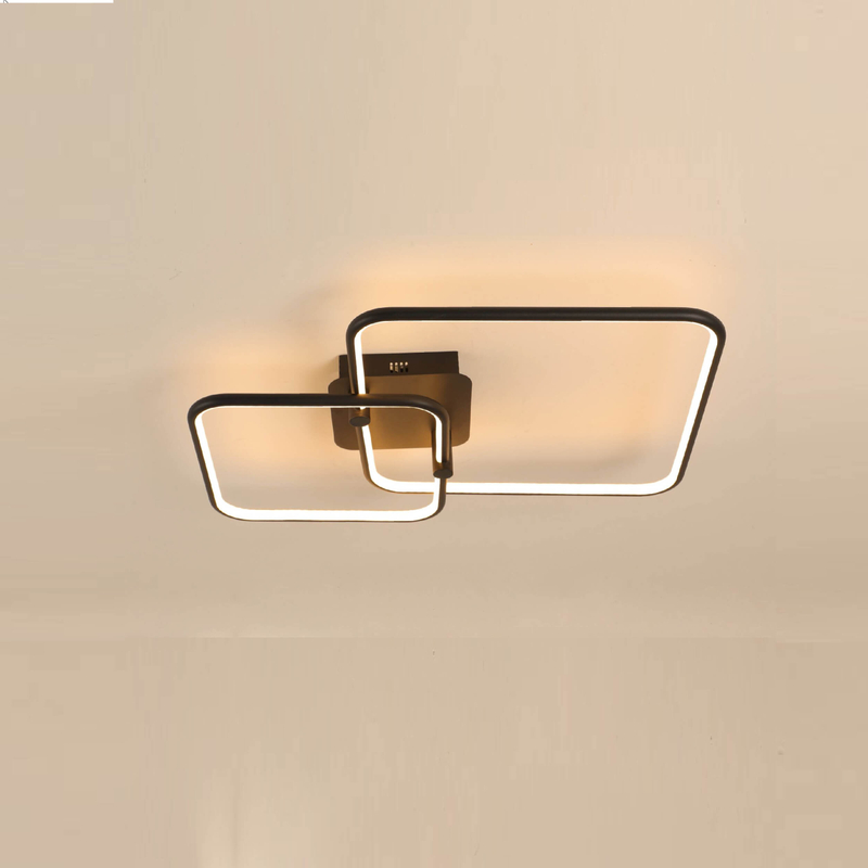 two squares led ceiling light