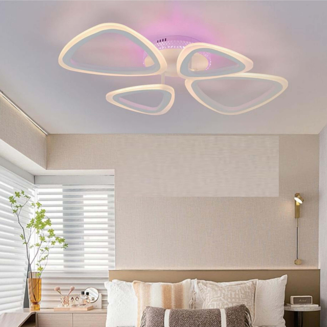 Minimalist Ceiling Fixture: Sleek Design for Ambient Illumination