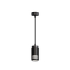 black gu10 pendant light with hollow housing