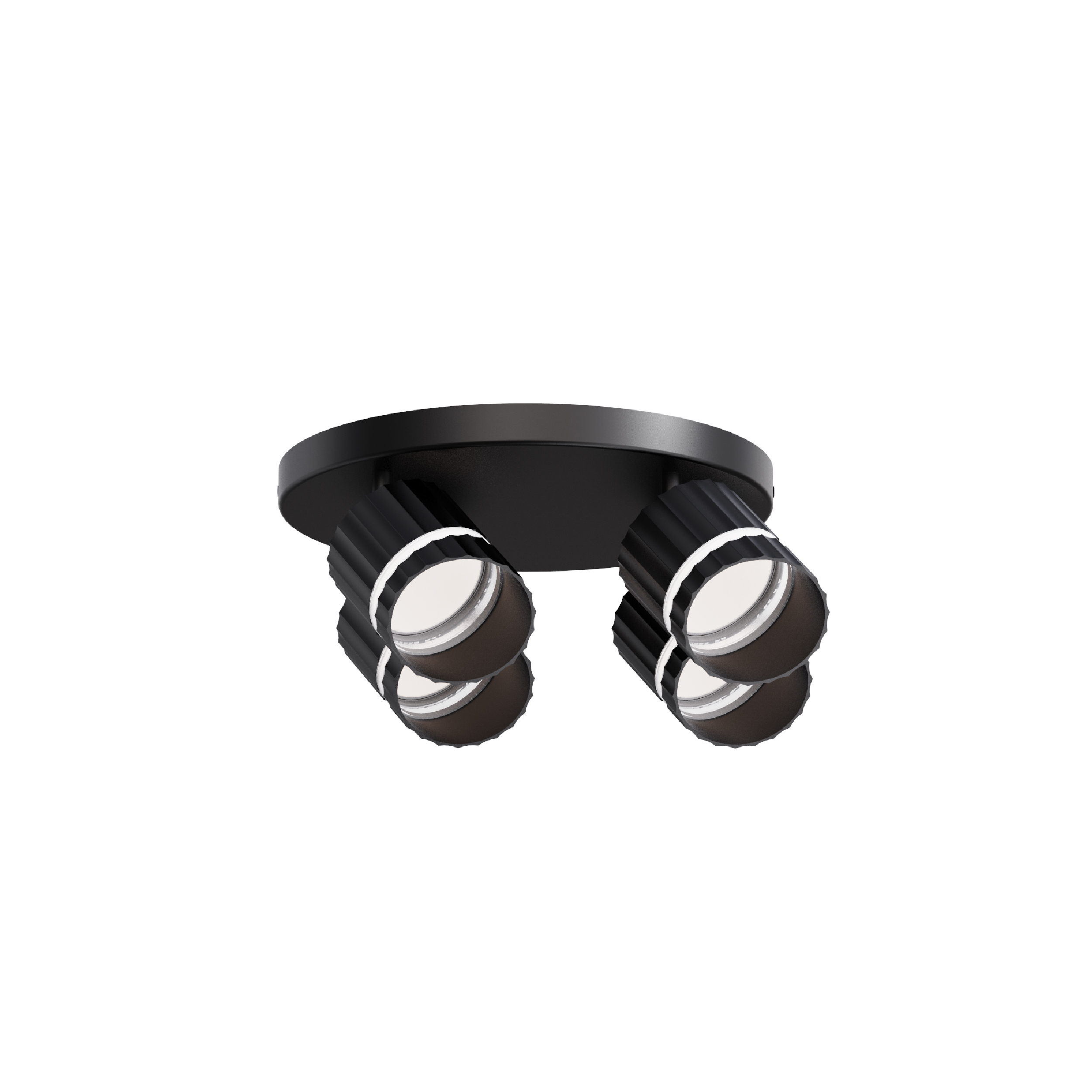 four head gx53 spot light