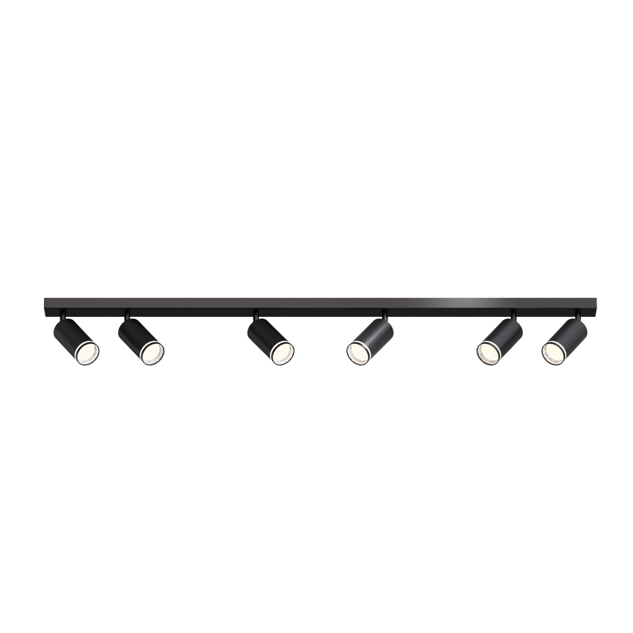 black gu10 ceiling spot downlight