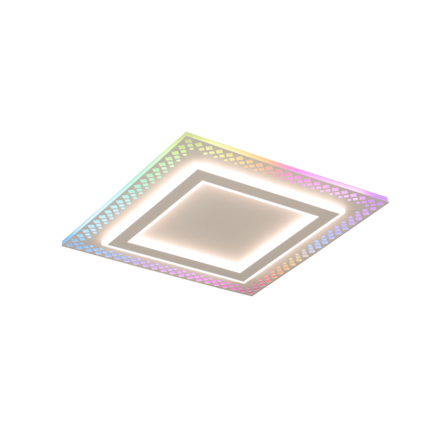 square plate rgb smart ceiling light