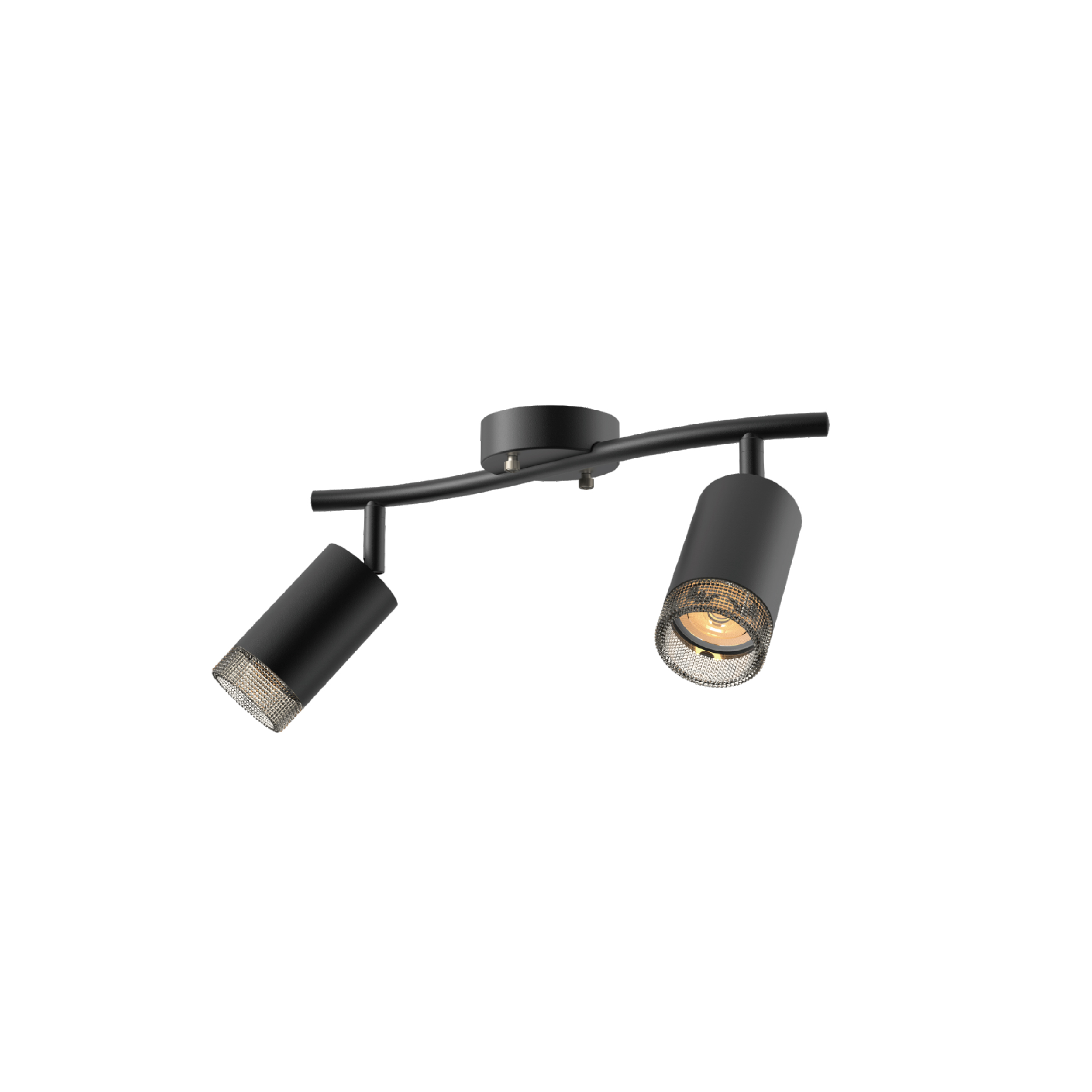 2 GU10 sockets ceiling downlight spotlight for kitchen