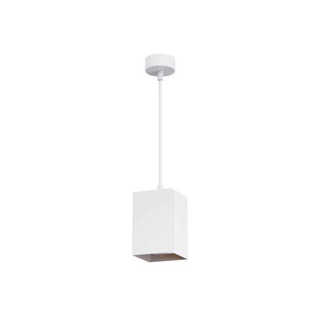 single head e27 pendant light white