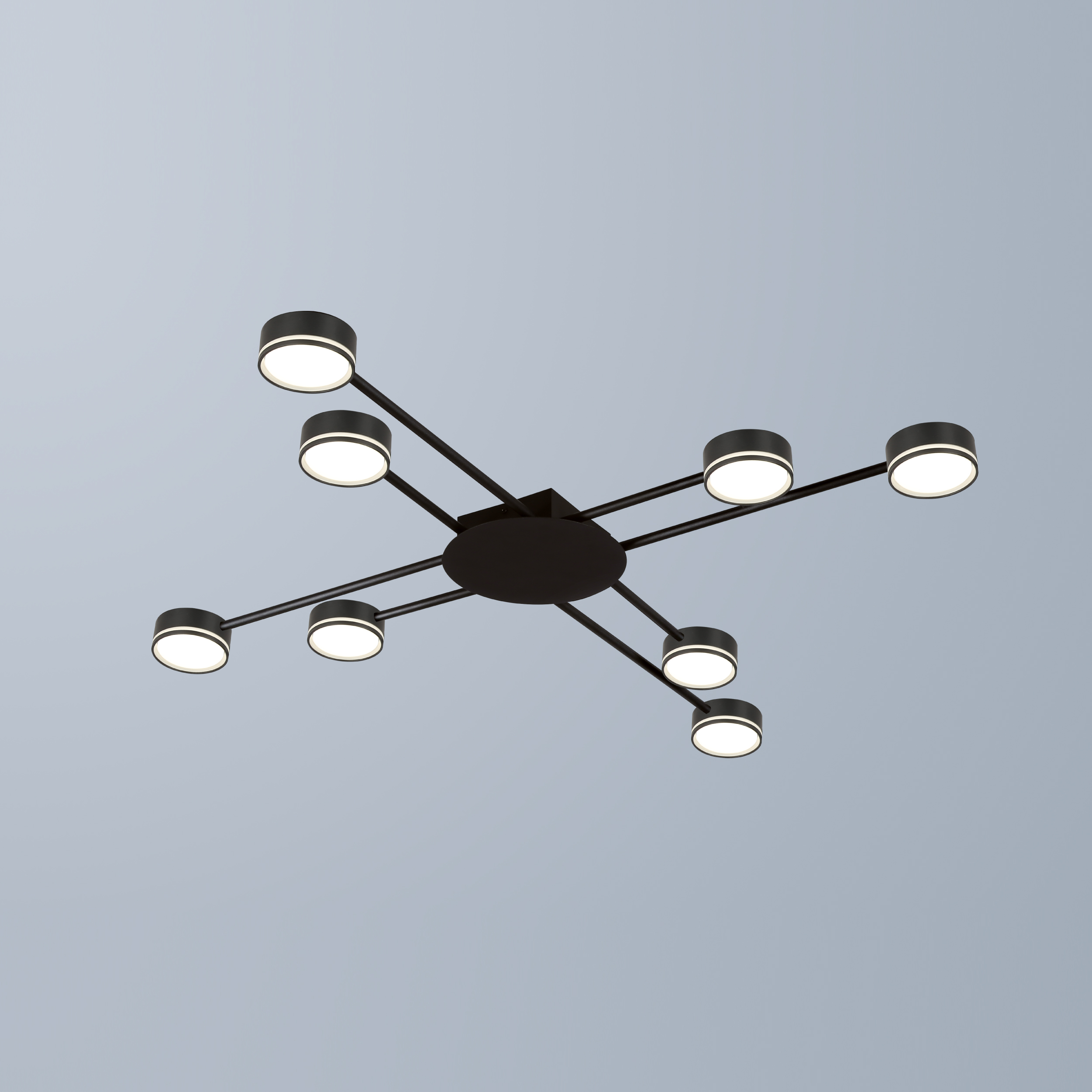 8*GX53 Sector Ceiling Light 83*38mm Head