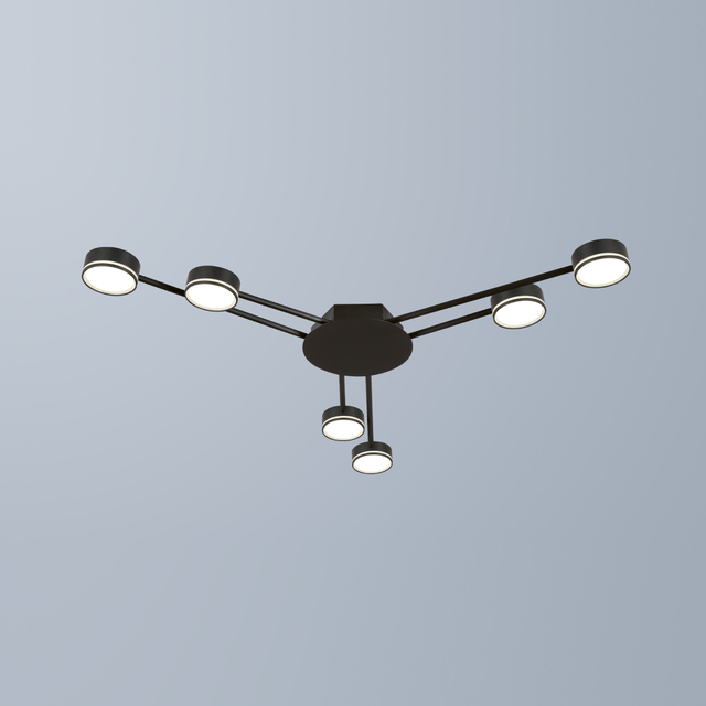 6 gx53 light heads ceiling light for bedroom