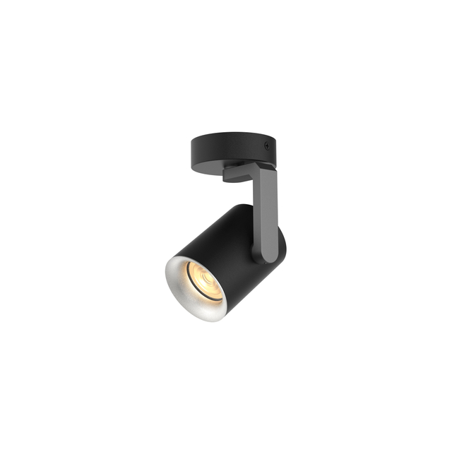 Black gu10 ceiling downlight