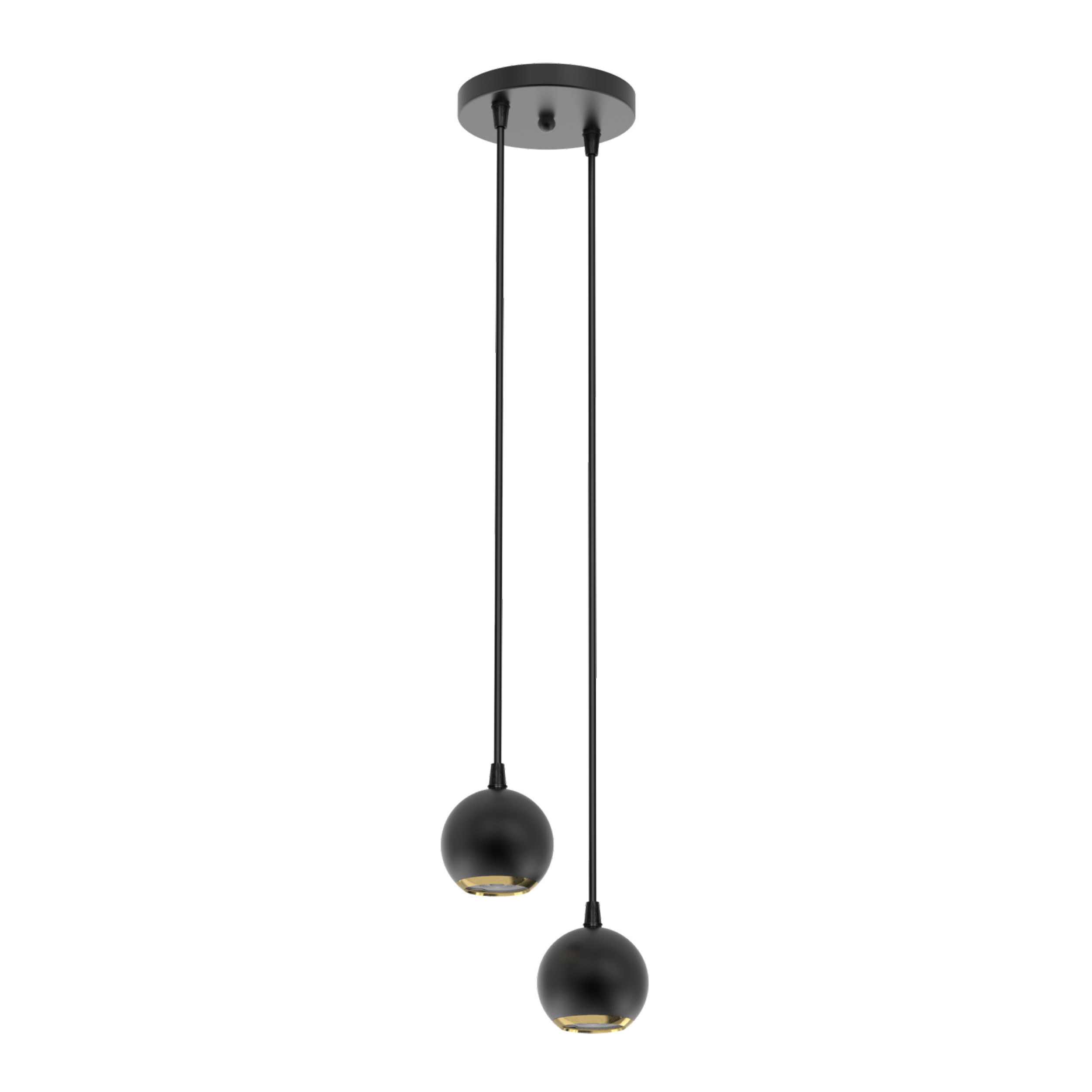 dual gu10 bulbs pendant light for living room