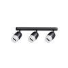 three gu10 light head ceiling downlight