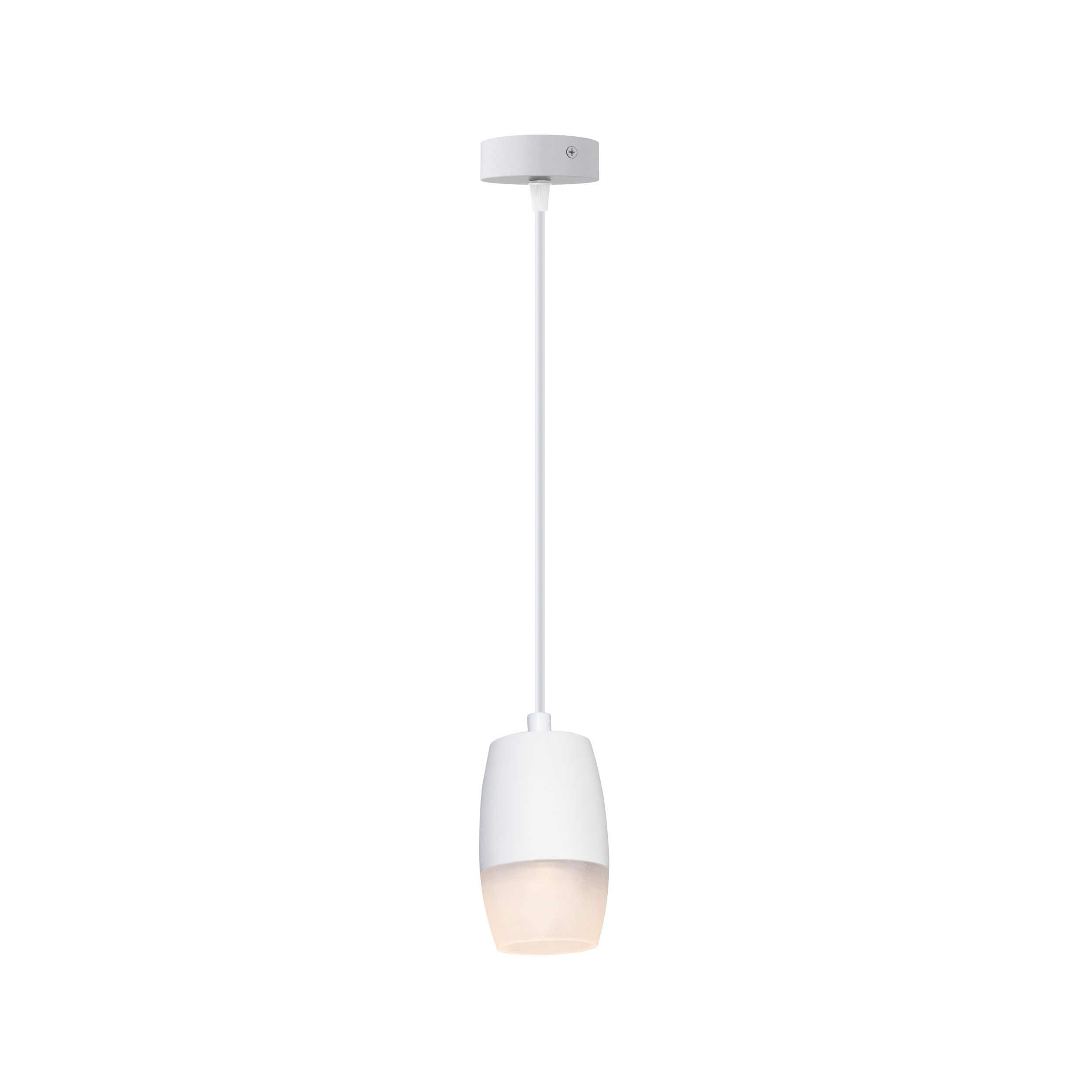 white pendant spot light fitting for living room