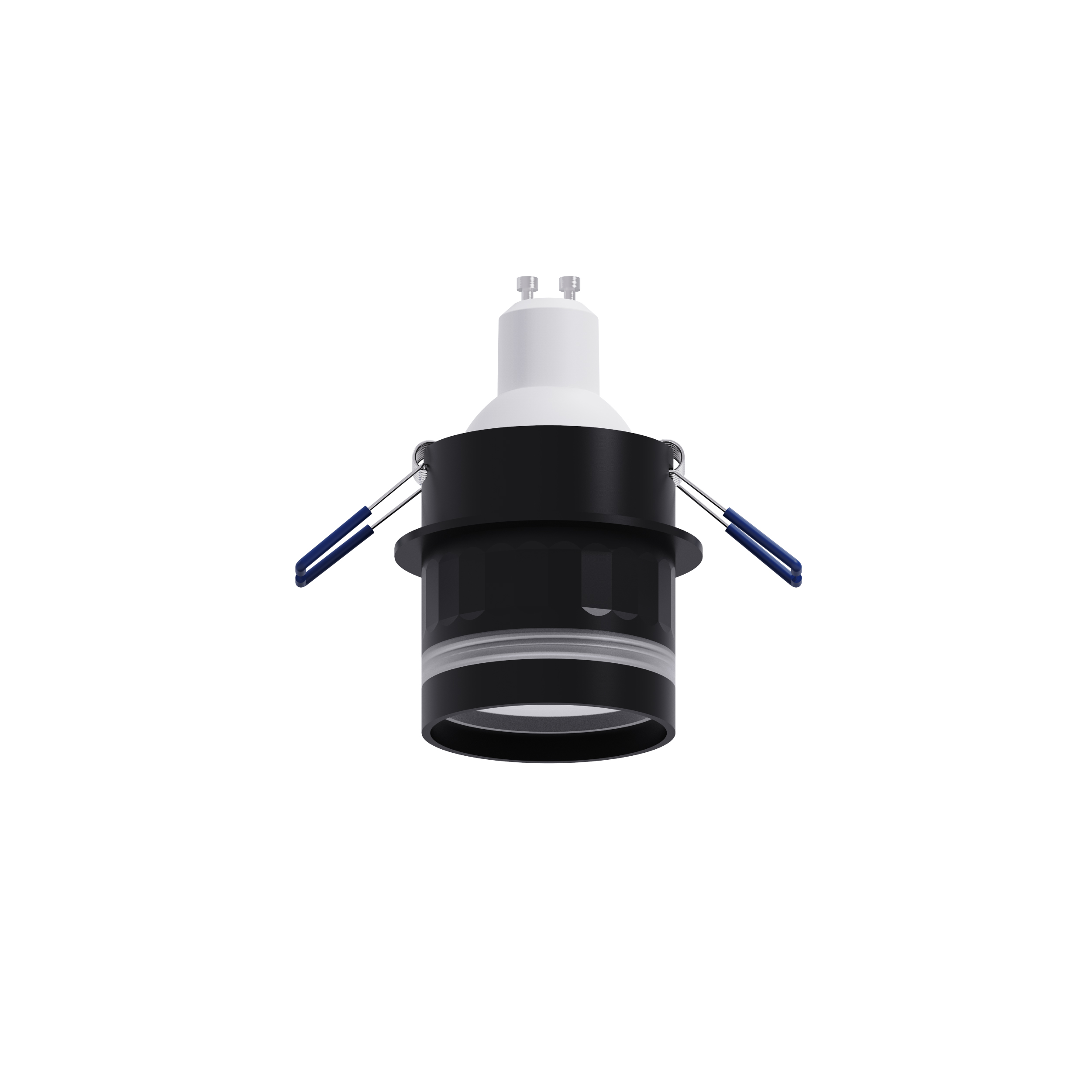 black gu10 ceiling downlight for hallway