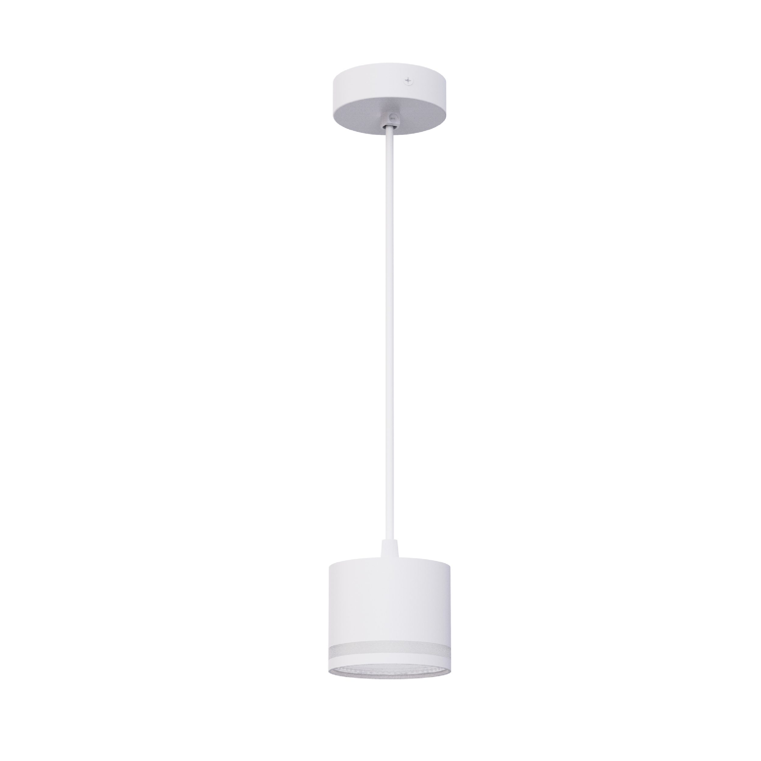 white arcylic gx53 pendant light