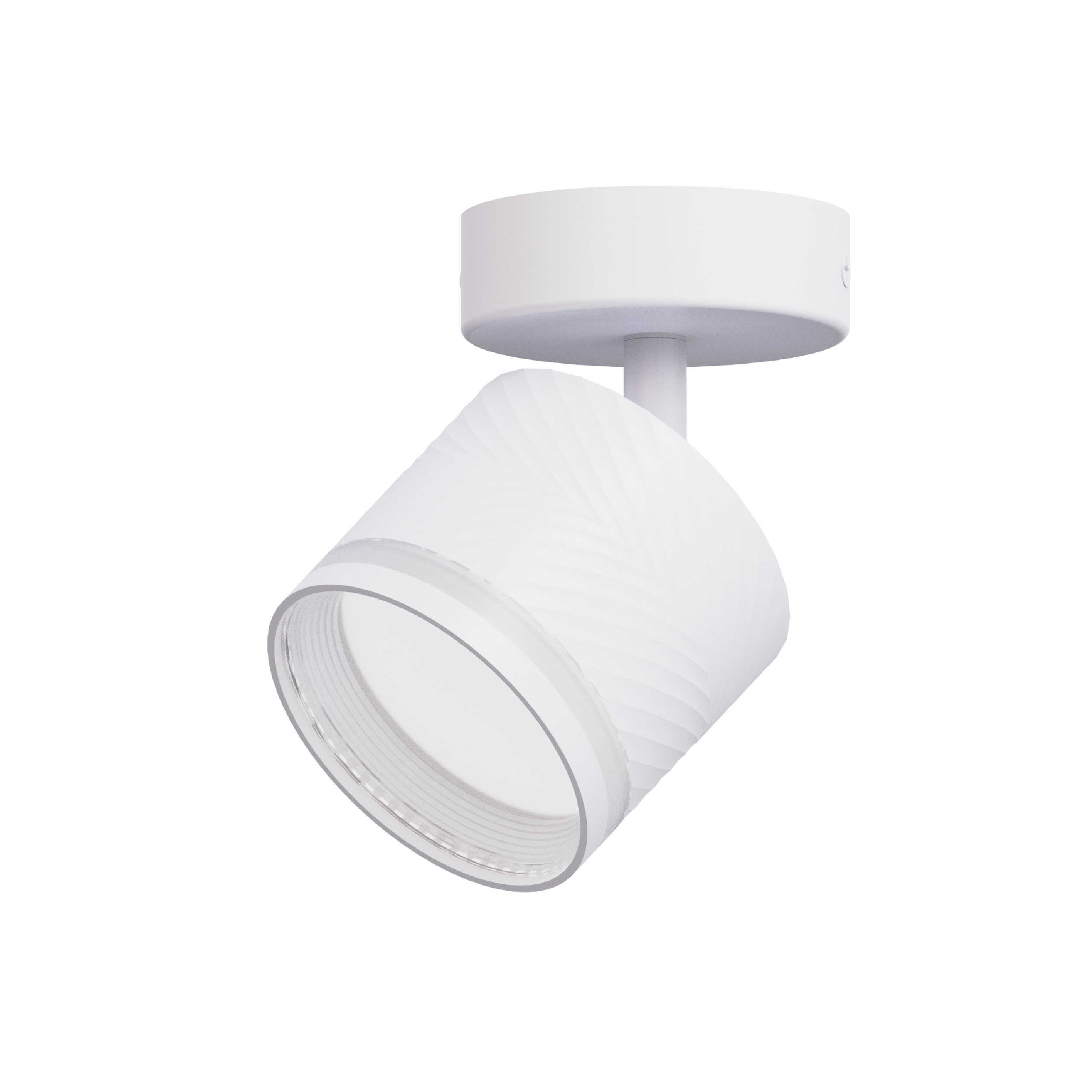 white arcylic gx53 down light