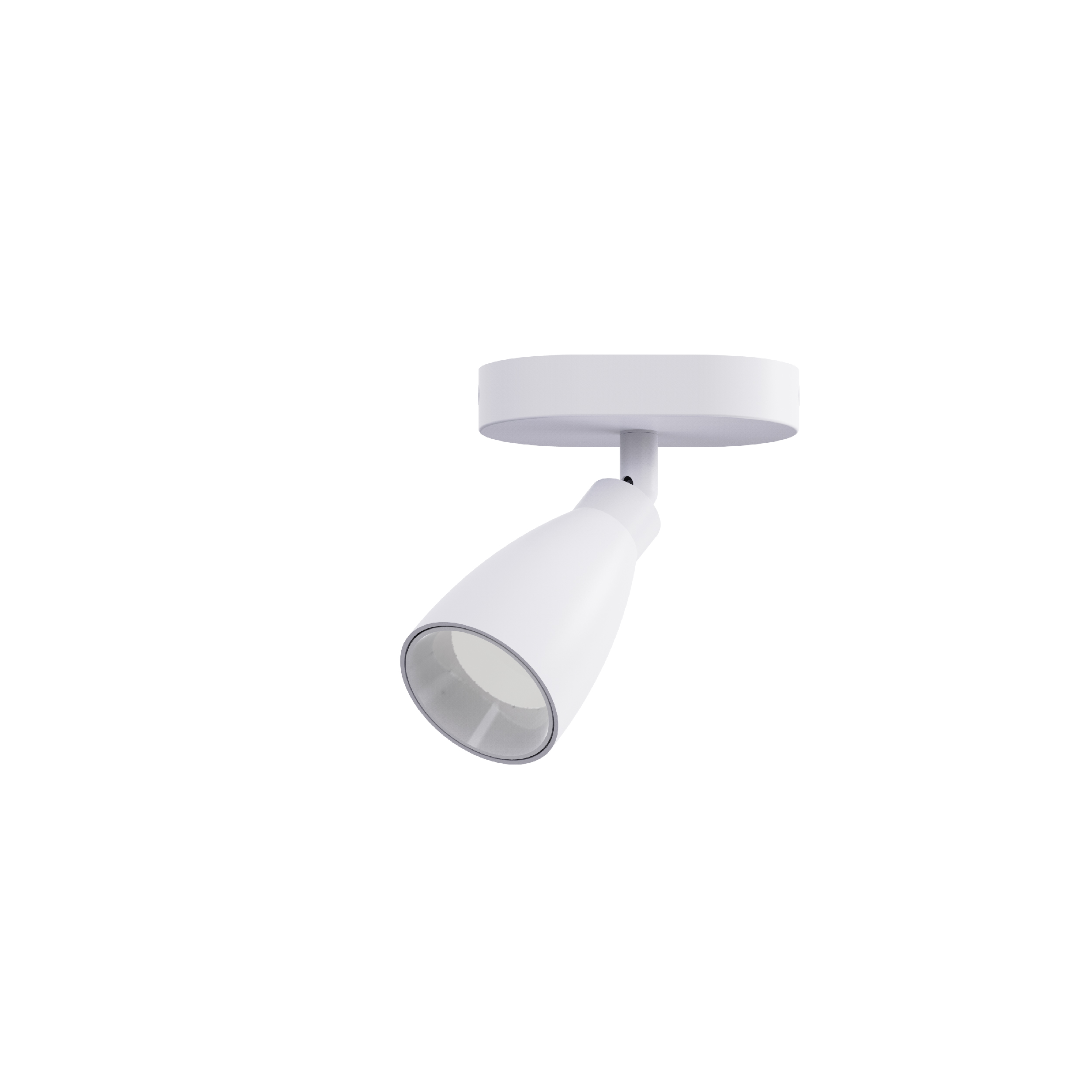 white gu10 aluminum spot light