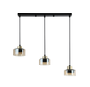 three gx53 pendant light with glass cover