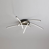 Twisted Knots Black Ceiling Light