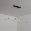 LED Twisted Strip Pendant Lamp