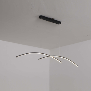 LED Twisted Strip Pendant Lamp