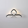 three rhombuses with rounded corners