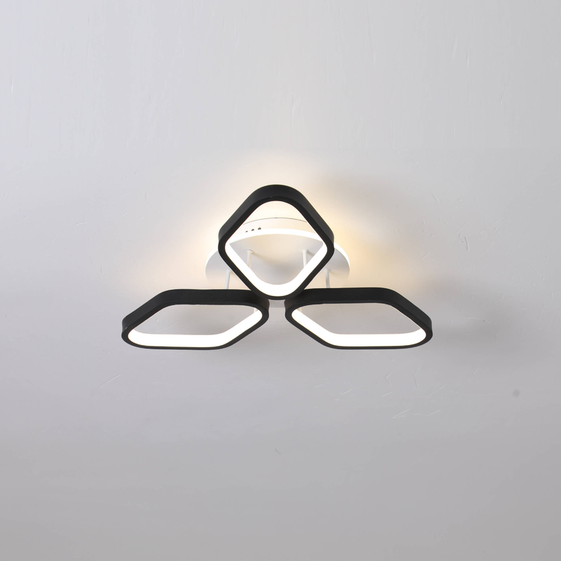 three rhombuses with rounded corners