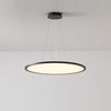 minimalist led pendant lamp installed in kitchen