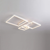 four square white LED ceiling lamp