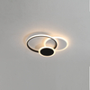 Black and white led ceiling light