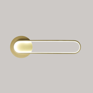Minimalist Brass Wall Sconce