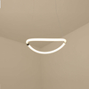 Minimalist Gold Circle Pendant Light 
