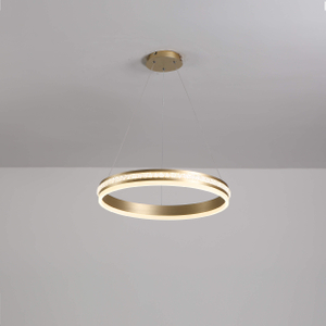 Round rings led pendant light