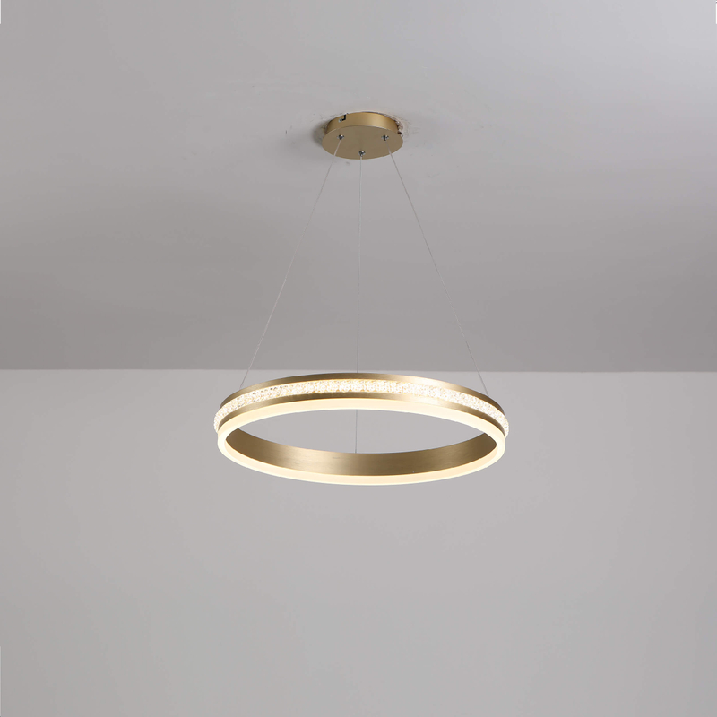 Round rings led pendant light