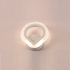 Oval led wall light