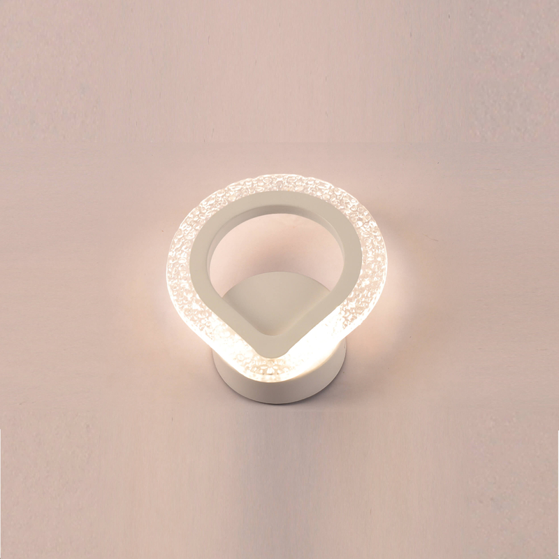 Oval led wall light