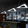 Black Triangular Suspended Ceiling Lamp